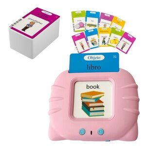 Spanish & English Talking Flash Cards for Toddlers